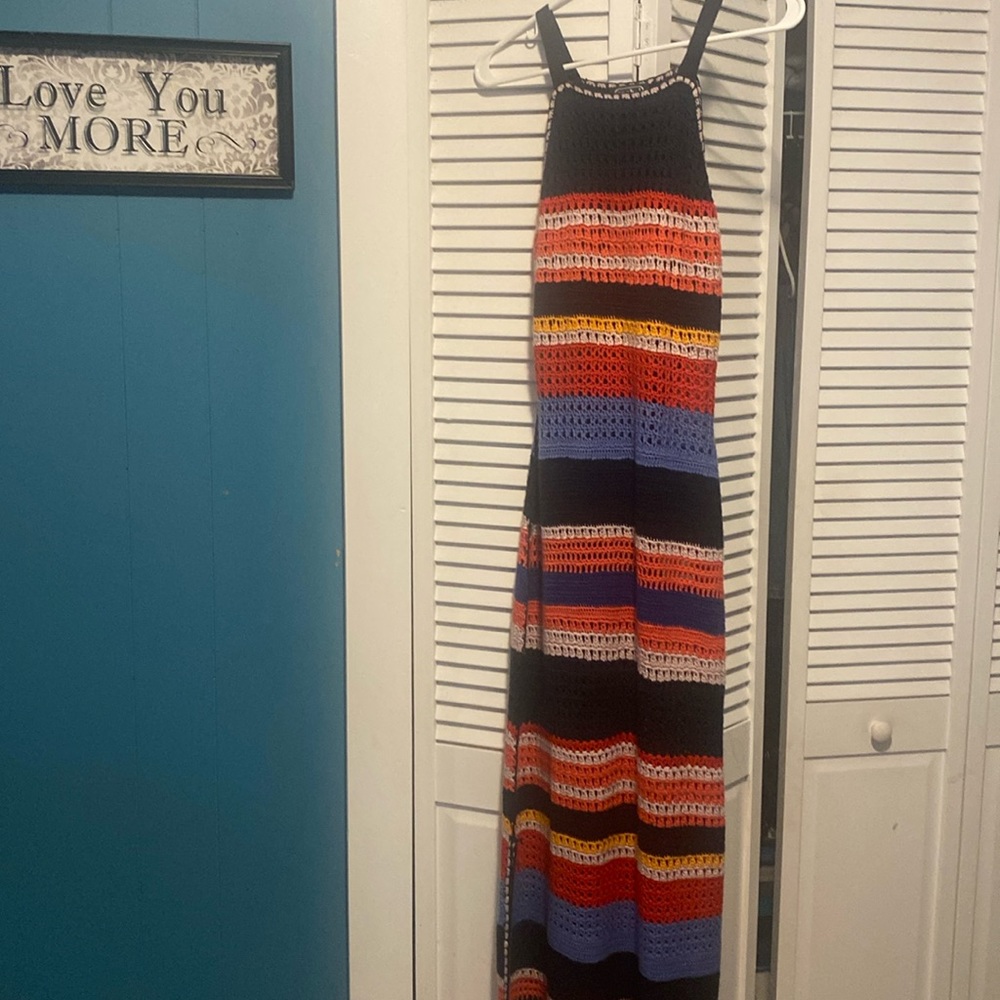 Cashel Small Crochet Maxi Dress